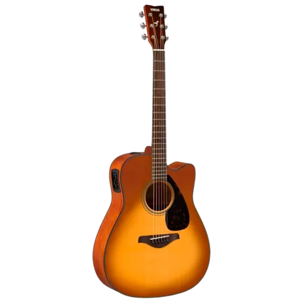 Акустическая гитара Yamaha FGX800C SB 4/ 4, Dreadnought, Sunburst photo 1