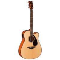 Акустическая гитара Yamaha FGX800C NT 4/ 4, Dreadnought, Натуральный