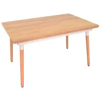 Кухонный стол раскладной Evelin DT 431-2R ДСП/ Натуральное дерево