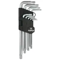 Набор ключей шестигранных Topex 35D961 Количество в наборе: 9 шт.