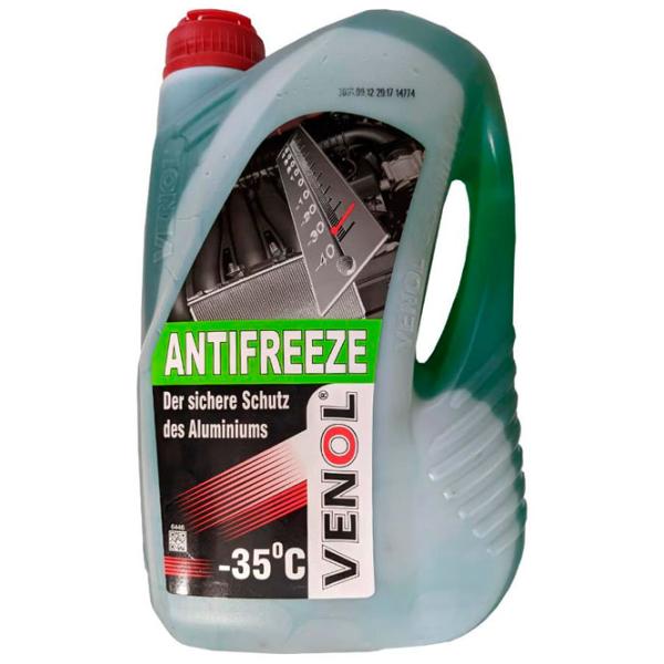 Антифриз Venol Green G11 -35 ANTIF35-4X5L 5 л Зелёный photo 1 Антифриз Venol Green G11 -35 ANTIF35-4X5L 5 л Зелёный photo 1