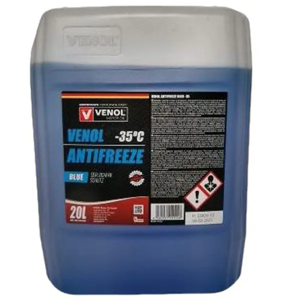 Антифриз Venol Blue G11 -35 53496 20 л Синий photo 1 Антифриз Venol Blue G11 -35 53496 20 л Синий photo 1