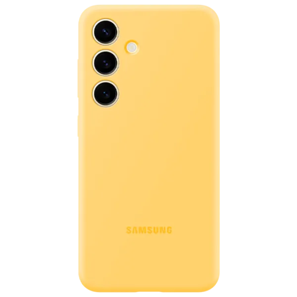 Чехол для смартфона Samsung Galaxy S24 Samsung/ Back/ ТПУ/ Желтый photo 1 Чехол для смартфона Samsung Galaxy S24 Samsung/ Back/ ТПУ/ Желтый photo 1