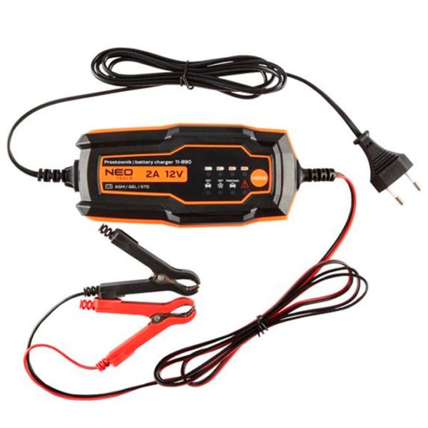 Автомобильное зарядное устройство NEO Tools 11-890 - 2 A photo 1