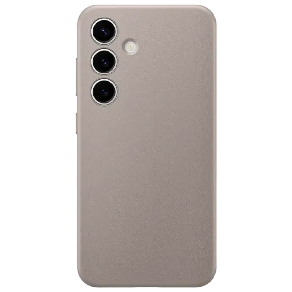 Чехол для смартфона Samsung Galaxy S24 Samsung/ Back/ Экокожа/ Taupe photo 1 Чехол для смартфона Samsung Galaxy S24 Samsung/ Back/ Экокожа/ Taupe photo 1