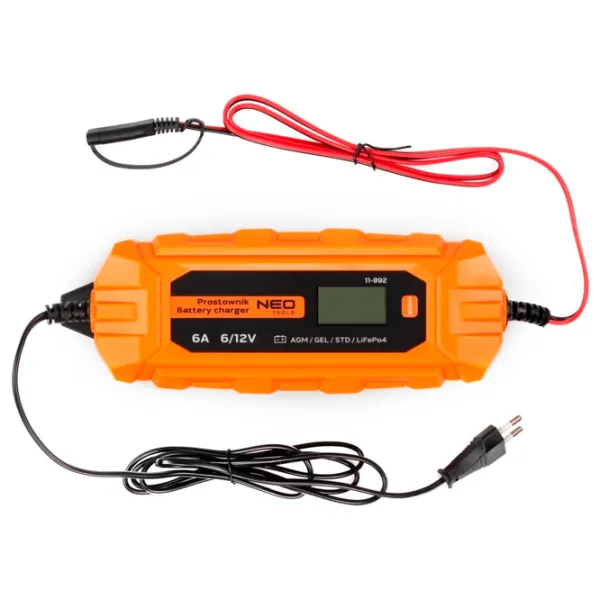 Автомобильное зарядное устройство NEO Tools 11-892 - 6 A photo 1