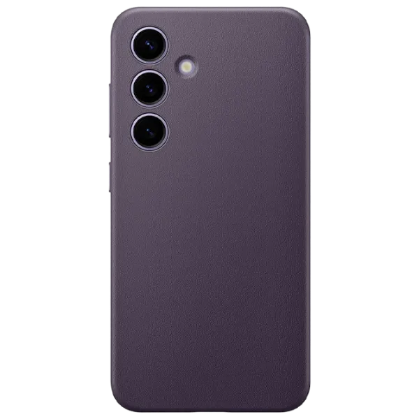 Чехол для смартфона Samsung Galaxy S24 Samsung/ Back/ Экокожа/ Dark Фиолетовый photo 1