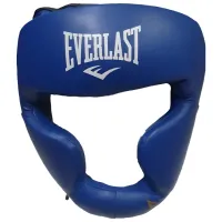 Защитный шлем для бокса Everlast ELS784BL L/ Кожа