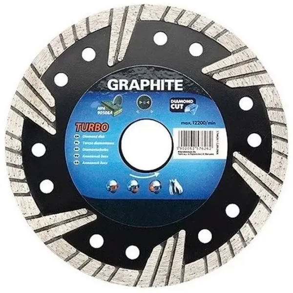 Disc diamantat continuu Graphite 57H625  photo 1 Disc diamantat continuu Graphite 57H625  photo 1