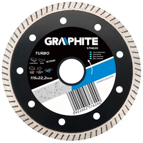 Disc diamantat continuu Graphite 57H620  photo 1 Disc diamantat continuu Graphite 57H620  photo 1