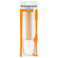 Шпатель Ghidini 51823 Силикон/ Белый
