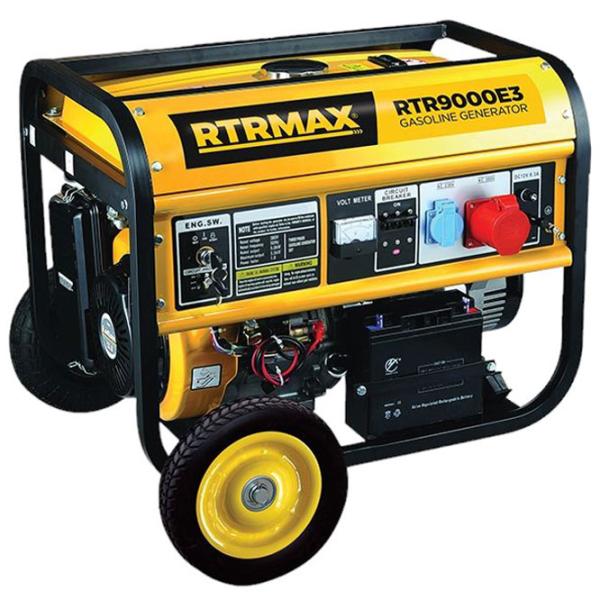 Generator de curent RTRMAX RTR9000E3 230/ 400 V Benzină/ 7 kW photo 1