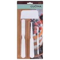 Набор лопаток Cucina 44881 Пластик/ Белый