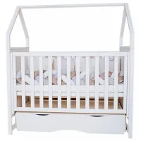 Pat pentru copii Miracolo Domik 0 luni -/ White