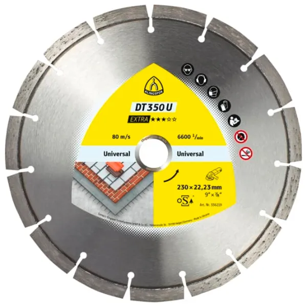 Disc diamantat segmentat Klingspor 7003819  photo 1