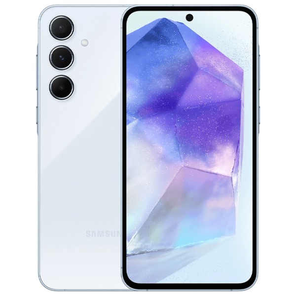 Samsung Galaxy A55 8 GB/ 128 GB/ Dual SIM/ Blue Ice photo 1 Samsung Galaxy A55 8 GB/ 128 GB/ Dual SIM/ Blue Ice photo 1