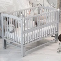 Pat pentru copii Dubok Veseolka 0 luni - 5 ani/ Gray