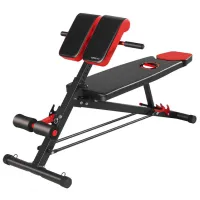 Спортивная скамья Marshall Fitness MF0072 Силовые упражнения/ Красный