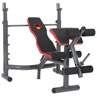 Спортивная скамья Marshall Fitness MF620A Силовые упражнения/ Красный