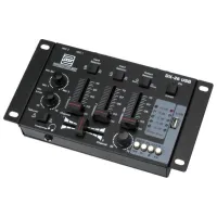 Миксер Aналоговый Pronomic DX-26 USB DJ-Mixer активный / 20 Гц - 20 кГц / Черный