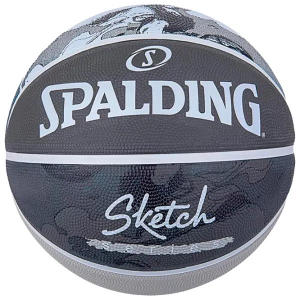 Minge de baschet Spalding Sketch R.7 Cauciuc/ Amator photo 1