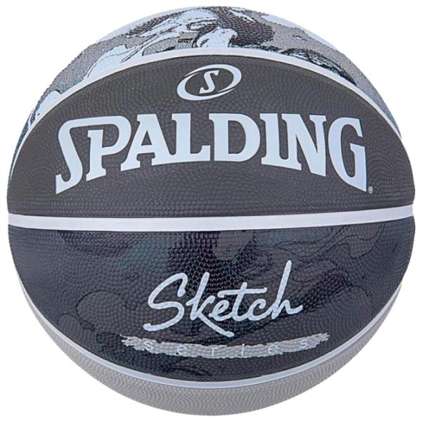 Minge de baschet Spalding Sketch R.7 Cauciuc/ Amator photo 1