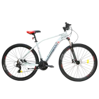 Велосипед Crosser Shadow 29" 21" Алюминий/ Серый Красный