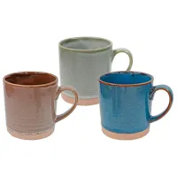 Cană PS Pe suport 380 ml/ Ceramică/ Multicolor