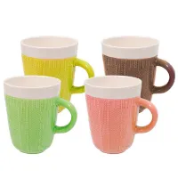 Cană PS Pulover 380 ml/ Ceramică/ Multicolor