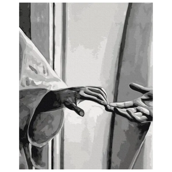 Pictură pe numere BrushMe Limbajul corpului 8 50 x 40 cm/ Verticală photo 1