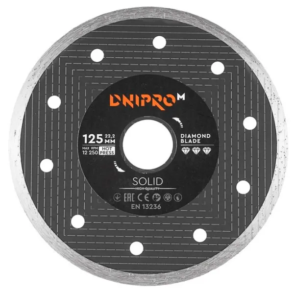 Disc diamantat continuu Dnipro-M 2437  photo 1