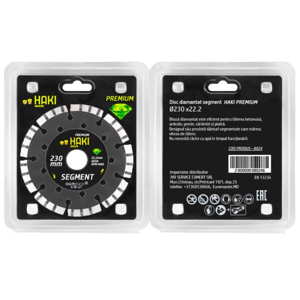 Disc diamantat segmentat Haki 8024  photo 1