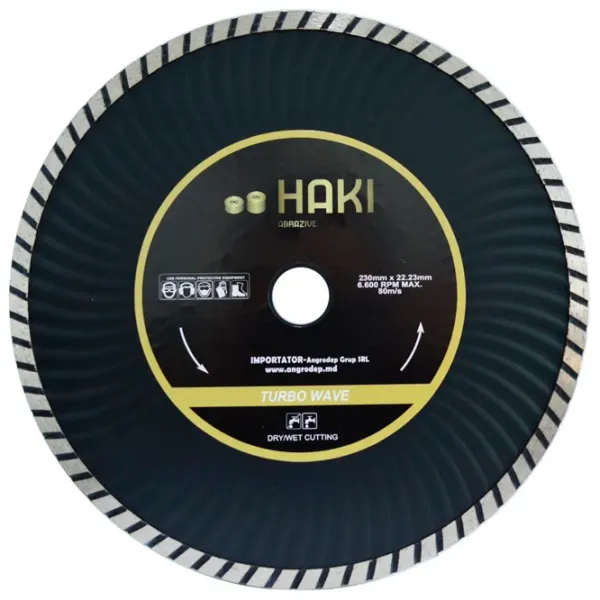 Диск алмазный сплошной Haki 8026  photo 1