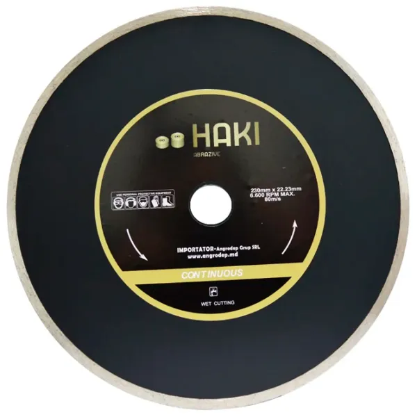 Диск алмазный сплошной Haki 8022  photo 1