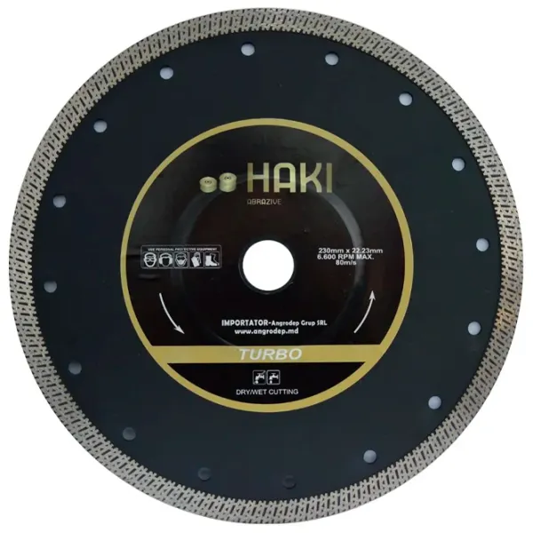 Диск алмазный сплошной Haki 8020  photo 1