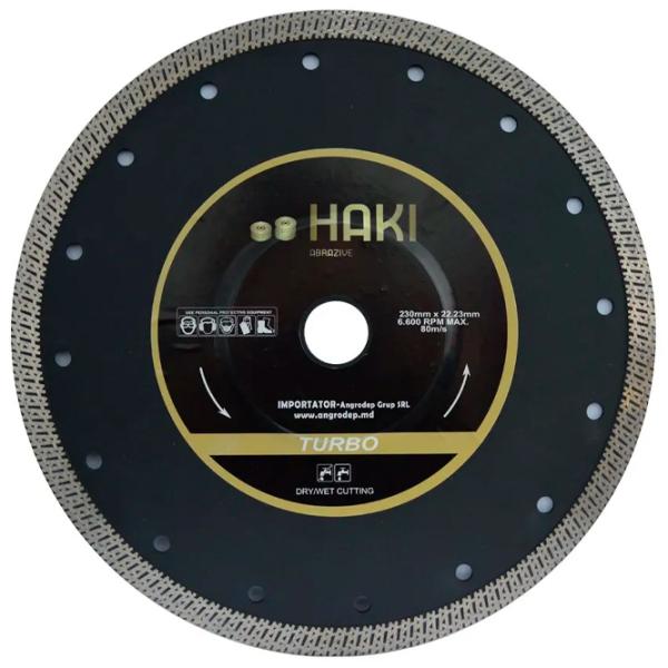 Диск алмазный сплошной Haki 8020  photo 1