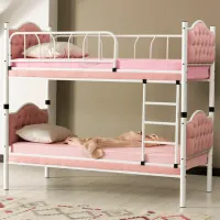 Pat pentru copii Magnus Melis 90 x 200 cm/ Metal/ White