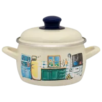 Cratiță Metalac SweetHome 2.2 l Oțel inoxidabil/ White