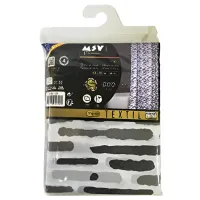 Шторка для ванной MSV 40859 200 x 180 см/ Полиэстер/ Белый