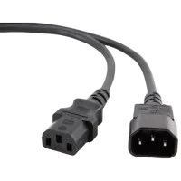 Cablu de alimentare Gembird PC + PC 3 m/ Black