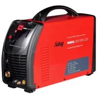 Сварочный аппарат Fubag INMIG200 SYNLCD 220 В полуавтоматическая (MIG/ MAG), ручная дуговая (MMA), аргонно-дуговая (TIG)/ Красный
