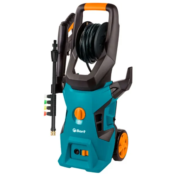 Maşină de curăţat cu presiune Bort BHR-2500R-Pro 2400 W/ Blue photo 1