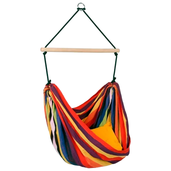 Стул-гамак Amazonas Kids Relax Rainbow 4030454004602 80 кг/ Хлопок/ Разноцветный photo 1