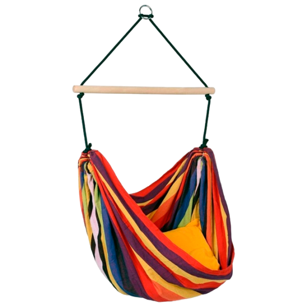 Стул-гамак Amazonas Kids Relax Rainbow 4030454004602 80 кг/ Хлопок/ Разноцветный photo 1