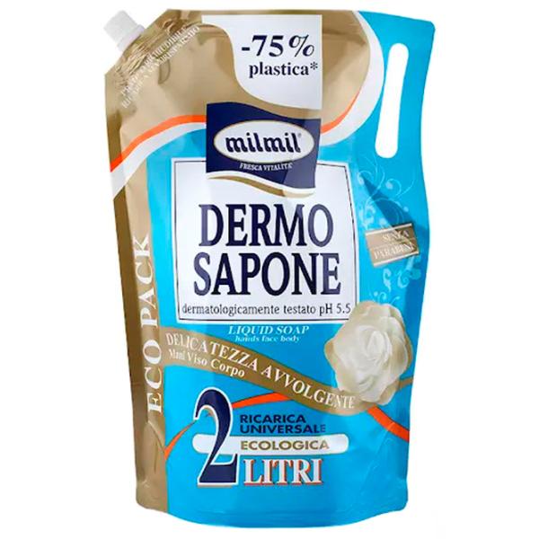 Жидкое мыло MilMil Dermo 2 л photo 1 Жидкое мыло MilMil Dermo 2 л photo 1
