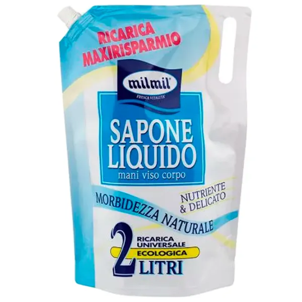 Săpun lichid MilMil Delicato 2 l photo 1 Săpun lichid MilMil Delicato 2 l photo 1