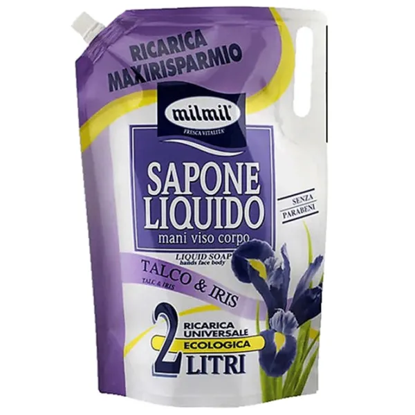Săpun lichid MilMil Talc 2 l photo 1