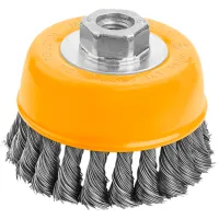 Проволочная чашечная щётка Tolsen 77613 125 мм