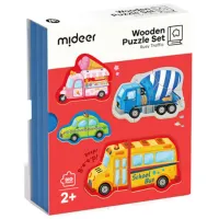 Puzzle Mideer Trafic aglomerat  2+/ Numărul de piese: 7