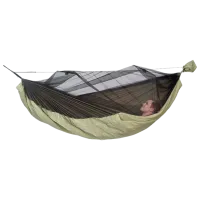 Гамак Amazonas Moskito-Traveller Quilted 4030454007771 200 кг/ Полиэстер/ Зелёный